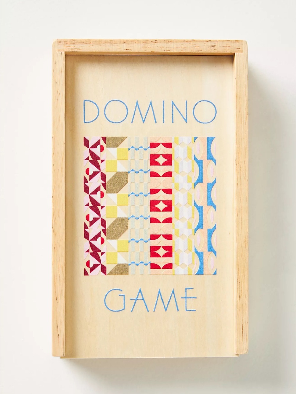 Anthropologie Wooden Domino Game Set - Multicolor - Picture 2 of 7